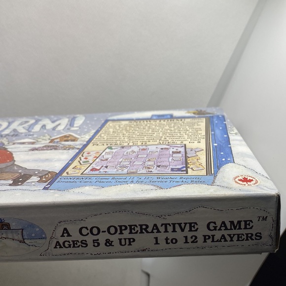 Snowstorm! Board Game: A Co-operative Game by Family Pastimes 1994 Complete - Picture 5 of 11